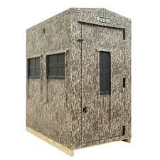 Hay-Bale Ground Blind 4'×6'