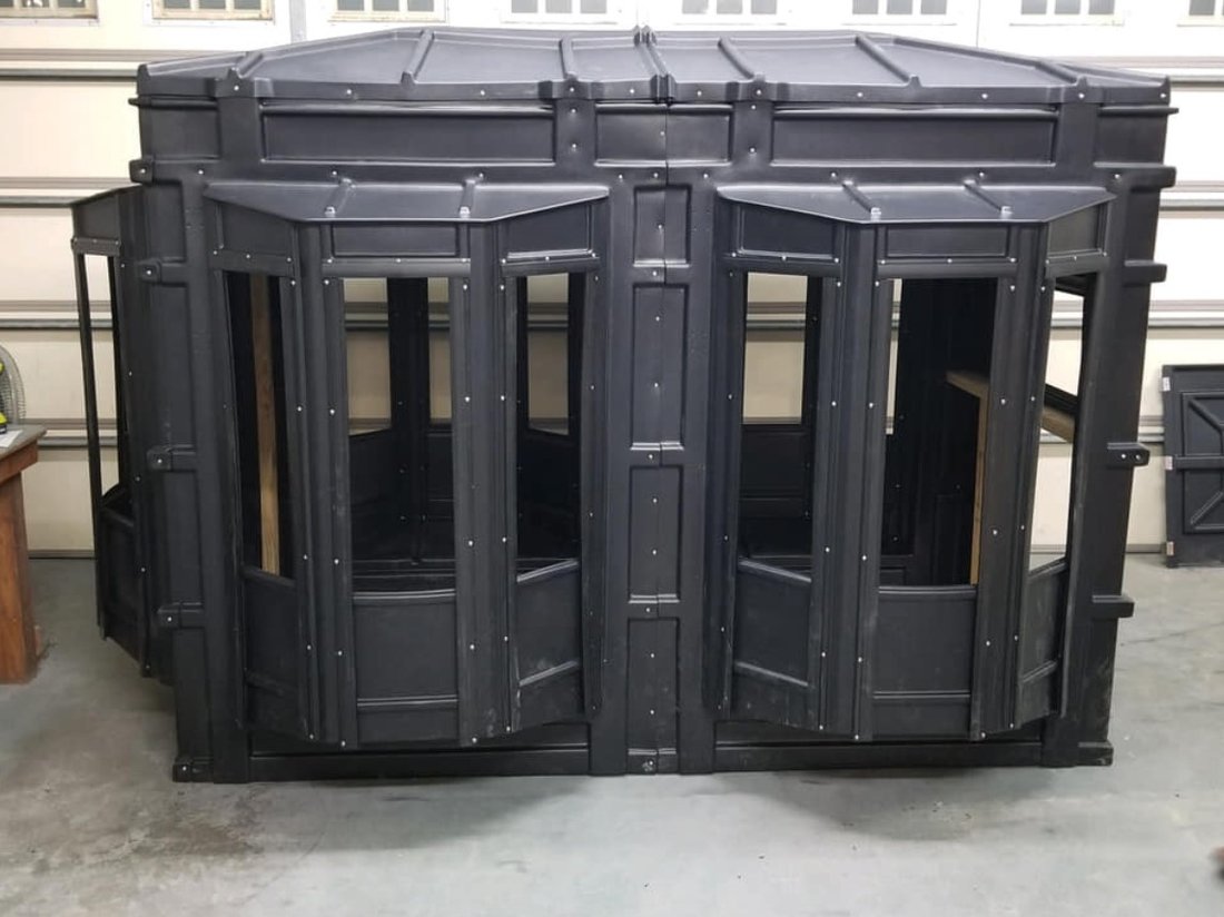 Hughes The Clubhouse 4'×8' Hunting Blind