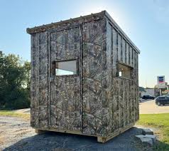 6'×6' Camo Steel Hunting Blind