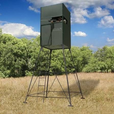 4'×4' Tower Blind Package + 8-ft Tower